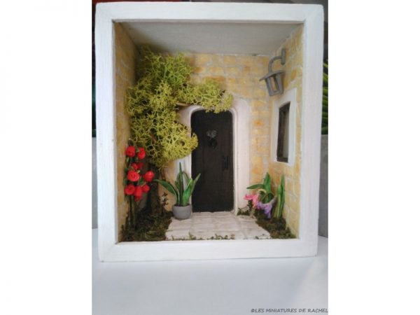 Jardin et Porte Miniature - Diorama