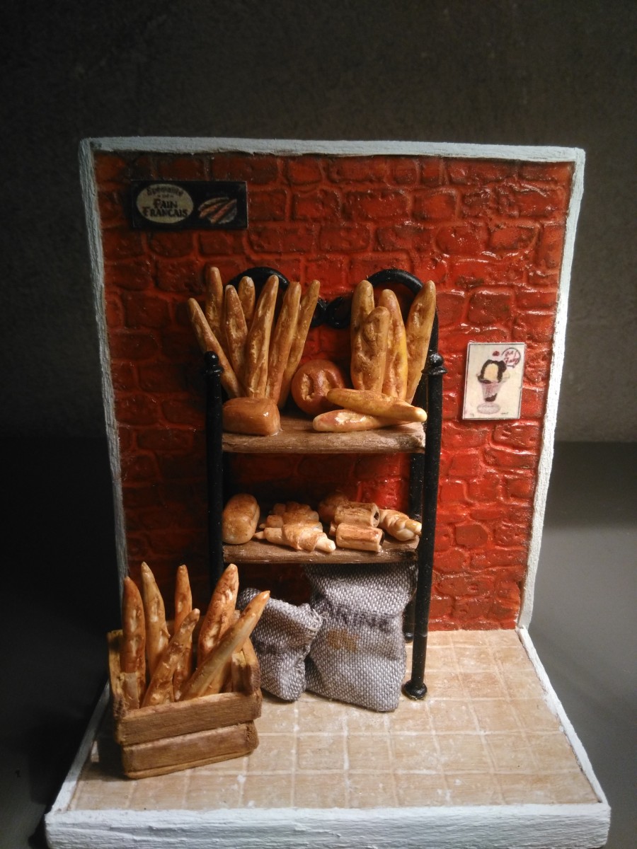 Mini Boulangerie- Boulangerie miniature - Les Miniatures de Rachel